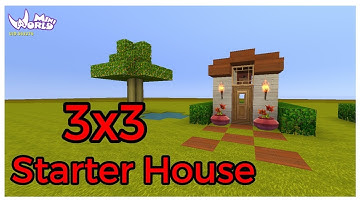 3x3 Starter House | Mini World - Block Art