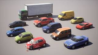 Low Poly Vehicles - Game Assets - Unreal Engine 5