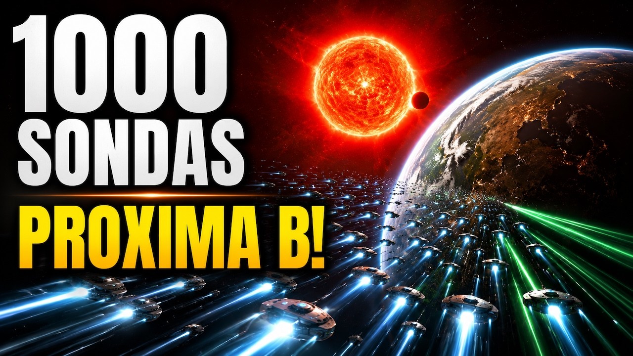 A NASA TEM UM PLANO DE MANDAR 1000 SONDAS PARA PROXIMA B!!!