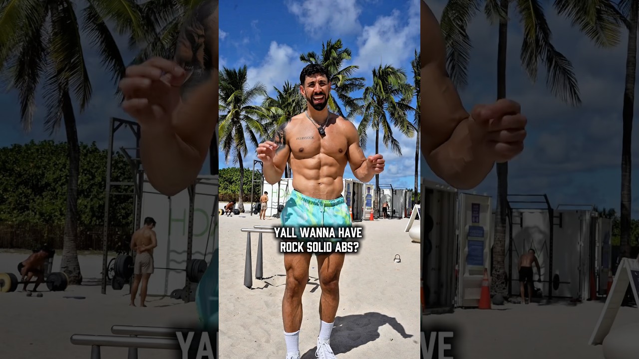 3 упражнения для наращивания невероятно крепкого пресса 💪🏽
