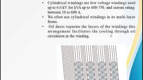 EE304 1 5 3 design of winding of transformer