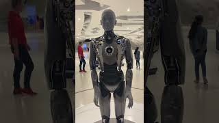 Artificial Intelligence Robot at Dubai museum of the future