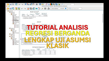 Tutorial SPSS 31 - Analisis Regresi Berganda (Lengkap Uji Asumsi Klasik)