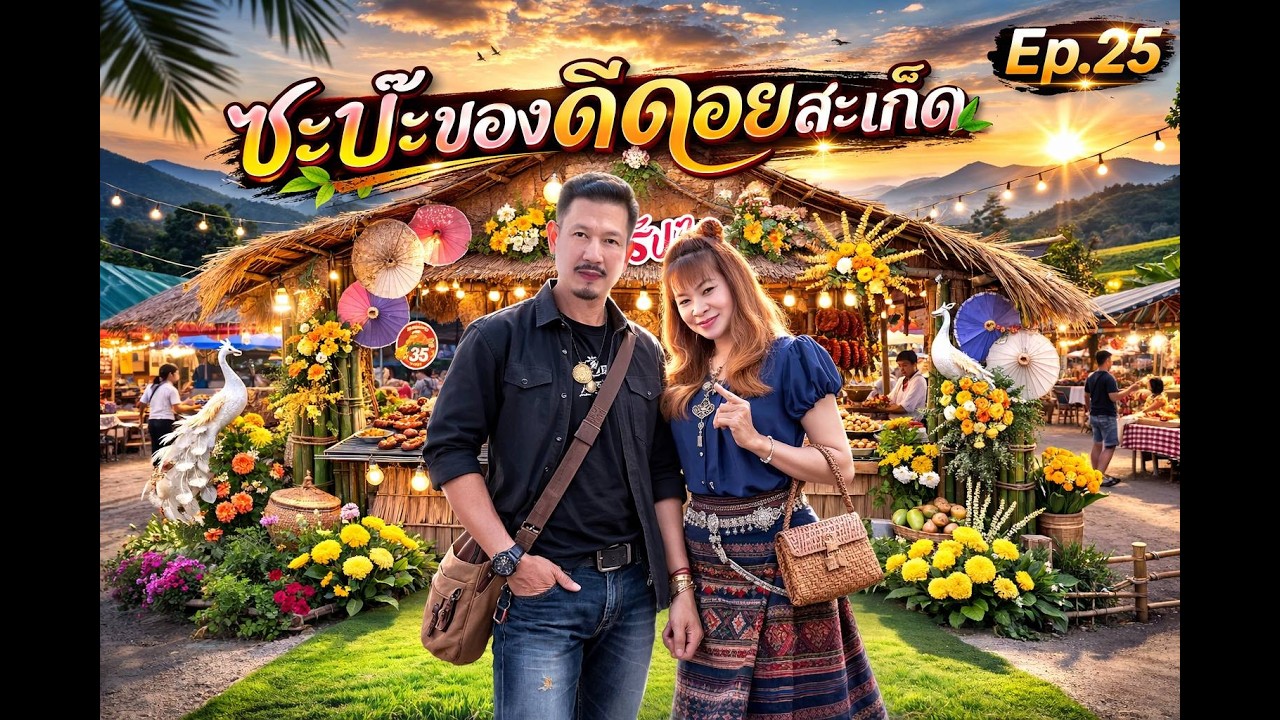 เที่ยวงานของดีดอยสะเก็ด 2569 Ep.25 กินครบ จบในที่เดียว