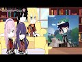 [Naruto school au📚 react to future part 1🌹🌹][Sakura🌸 and Naruto🌻][My au ][by mikaela-san🌸]