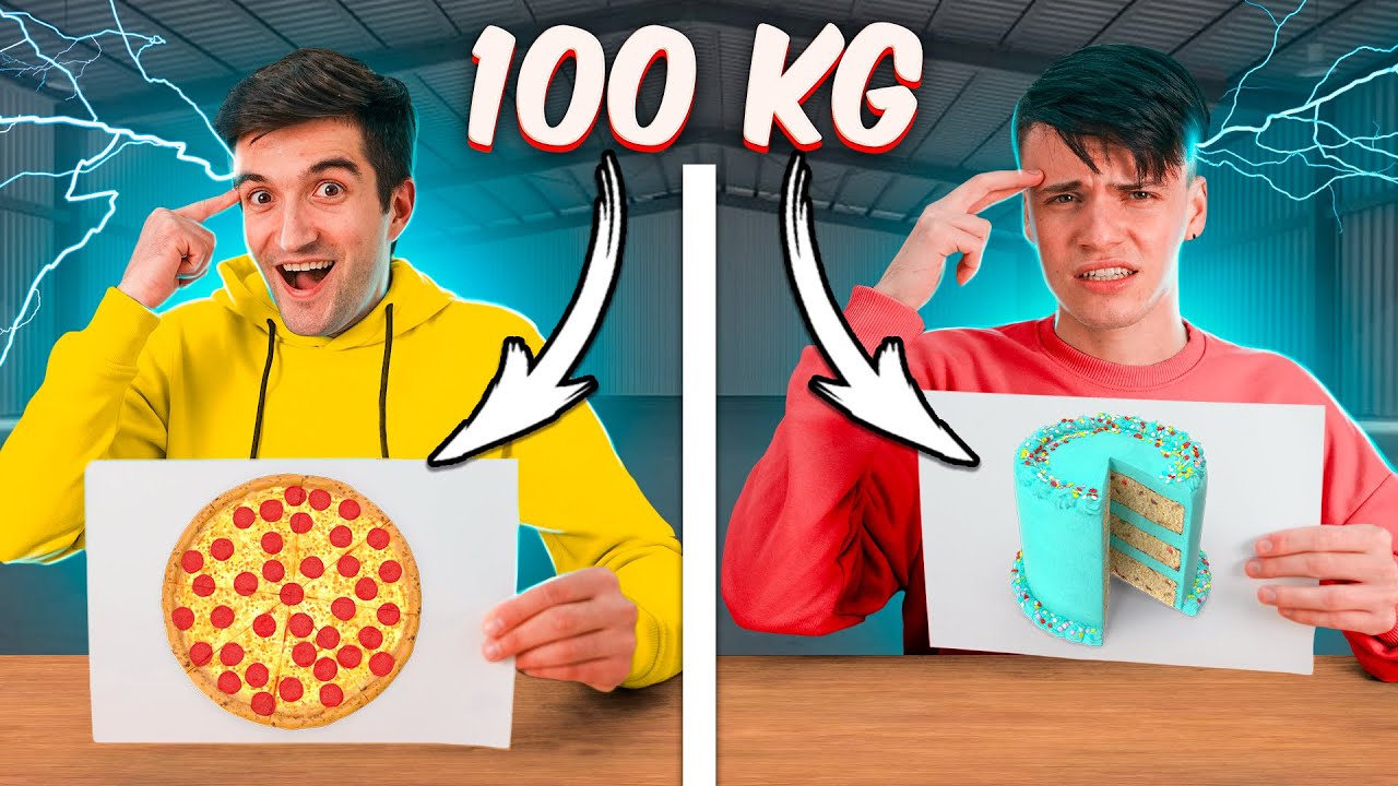 TELEPATIE CHALLENGE! PREGATIM O PIZZA GIGANTA ?!!