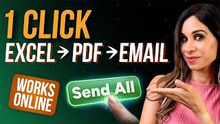 Automatically Create & Email PDFs from Excel (NO VBA)