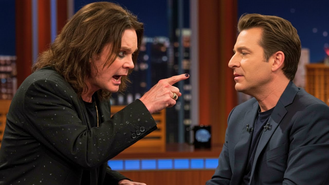 Оззи Осборн РАЗБИВАЕТ ведущего ток-шоу, который высмеивал его прошлое — зрители замолкают