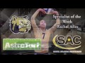 South Atlantic Conference Volleyball Player of the Week Highlights, Oct. 5