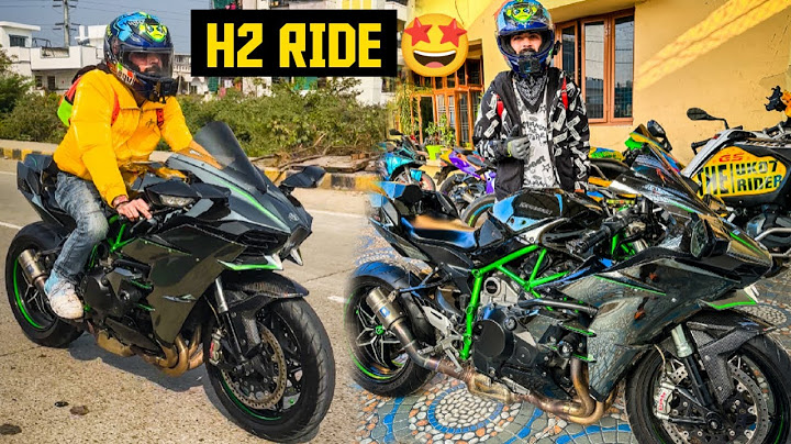 Aakhir Apni New Superbike Ninja H2 Pr Ride Kar Hi Li 😍