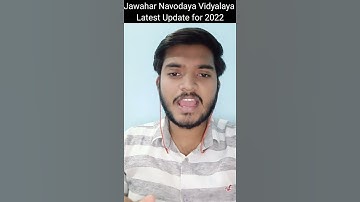 ⚠️⚠️ LATEST UPDATE - Navodaya Vidyalaya Exam 2022 | Genius Learning Point