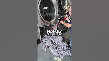 "100% Prefectly CLEANED My BIG Lint Compartment! 😱 MUST-SEE Lint Cleaning Adventure!"