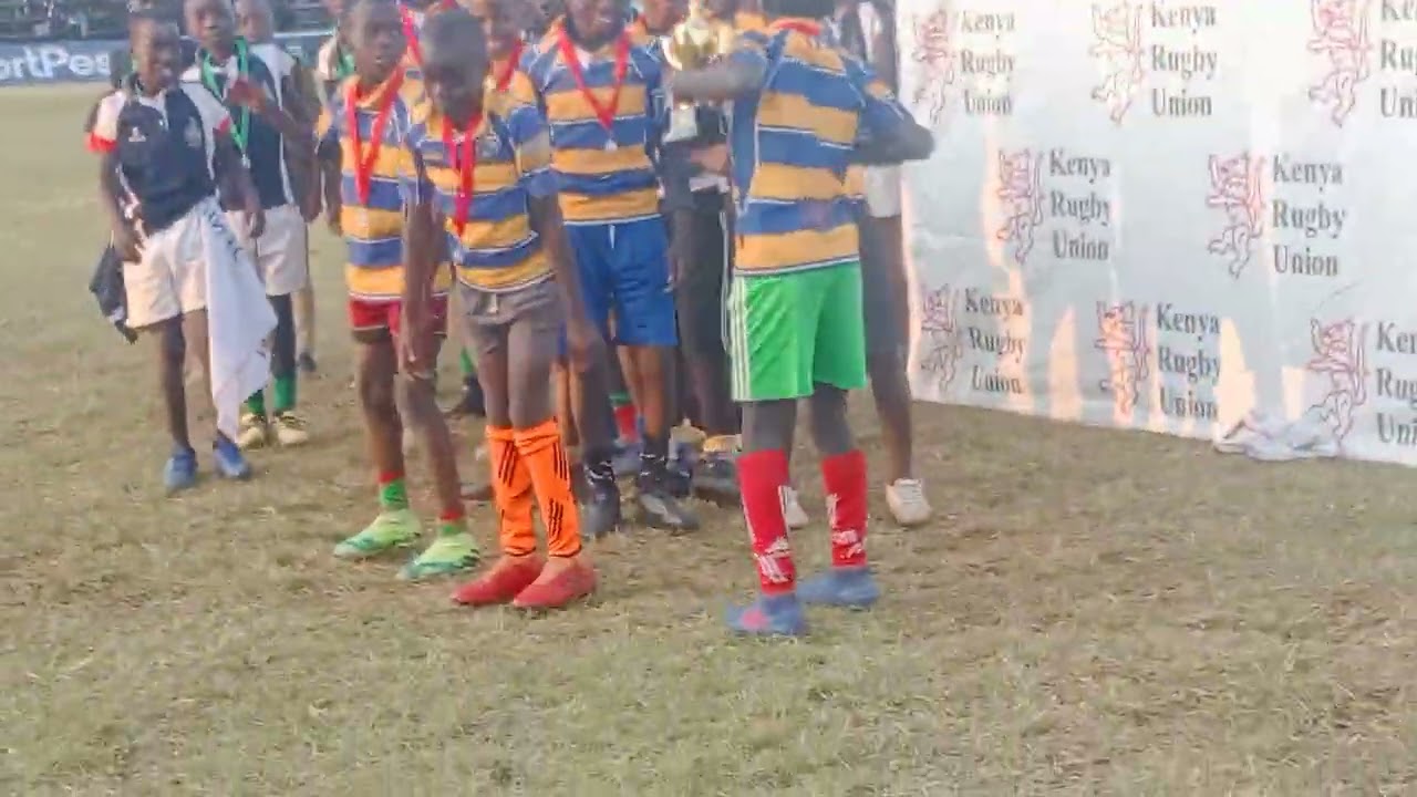 WINNERS OF U13 CHRISTIE'S S7 KINGS RUGBY ACADEMY.