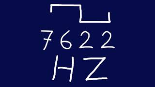 7622 hz square