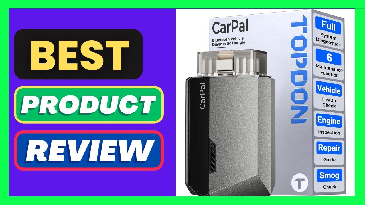 TOPDON Carpal OBD2 Scanner Bluetooth - Scanner for Car, AI-Assisted All