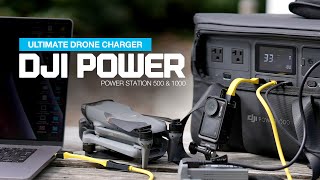 DJI Portable Power Station 500 & 1000 - Most Affordable Charging Station
