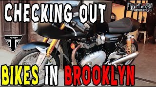 A Ride to Check out Triumph Brooklyn!