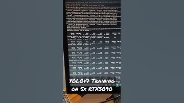 Fine Tuning YOLOv7 on BDD100k with a 5x 3090 GPU Server by LeaderGPU