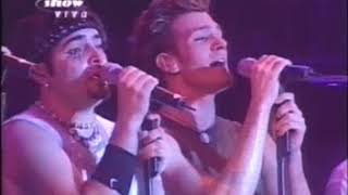 N Sync   08  Bee Gees  Acapella rock In Rio 3  2001 Wes lbvidz