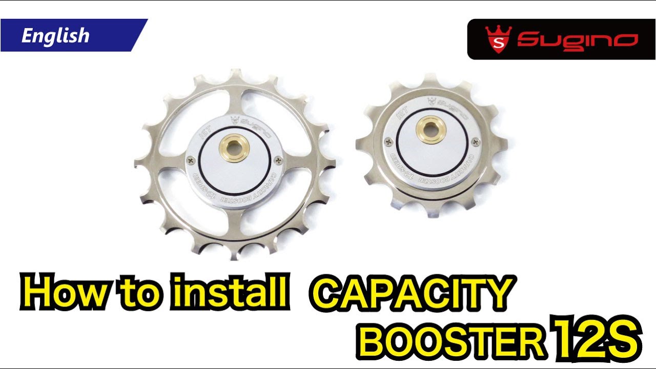 【美品】Sugino Capacity Booster for RD-R9250 Sugino Capacity Booster Jockey Wheel Pulley for Shimano