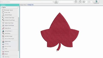 Digitize Closed Shape Tool in Hatch Embroidery 3