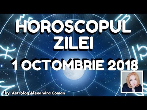 Video: Horoscop 1 Octombrie