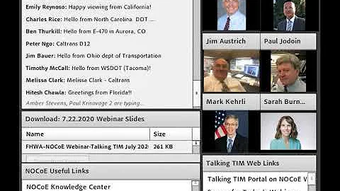 Talking TIM Webinar Series: July 2020