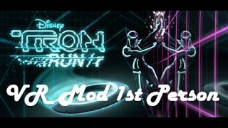 TRON RUN/r VR in First Person - UEVR Mod by Praydog