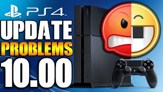 PS4 10.00 Software Update - It Broke MY PS4 How to Fix