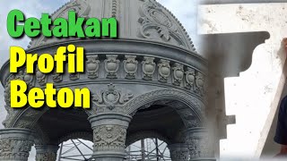 Cetakan profil beton Cetakan profil beton