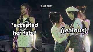 the way sana just accepted her fate, then there’s dahyun… 😂