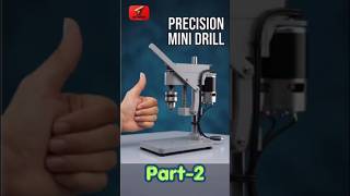 DIY Bench Drill Machine from PVC Pipe | Full Assembly &amp; Testing Part 2 ⚙️#shorts