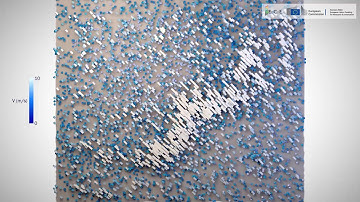 Modelling of wind flow over on-shore wind farm