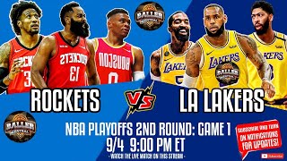 Los angeles lakers vs houston rockets | nba live stream