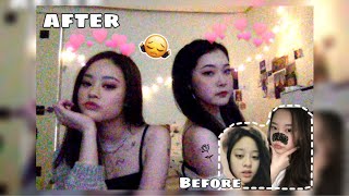 Turning ourselves into ABG | HUGE TRANSFORMATION (baddies makeover)