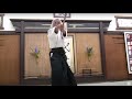 Saotome Sensei Bokken & Jo Training