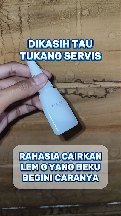 cara atasi lem Super yang beku jadi cair kembali #creatorkampung #lemsuper #tipssederhana #tips