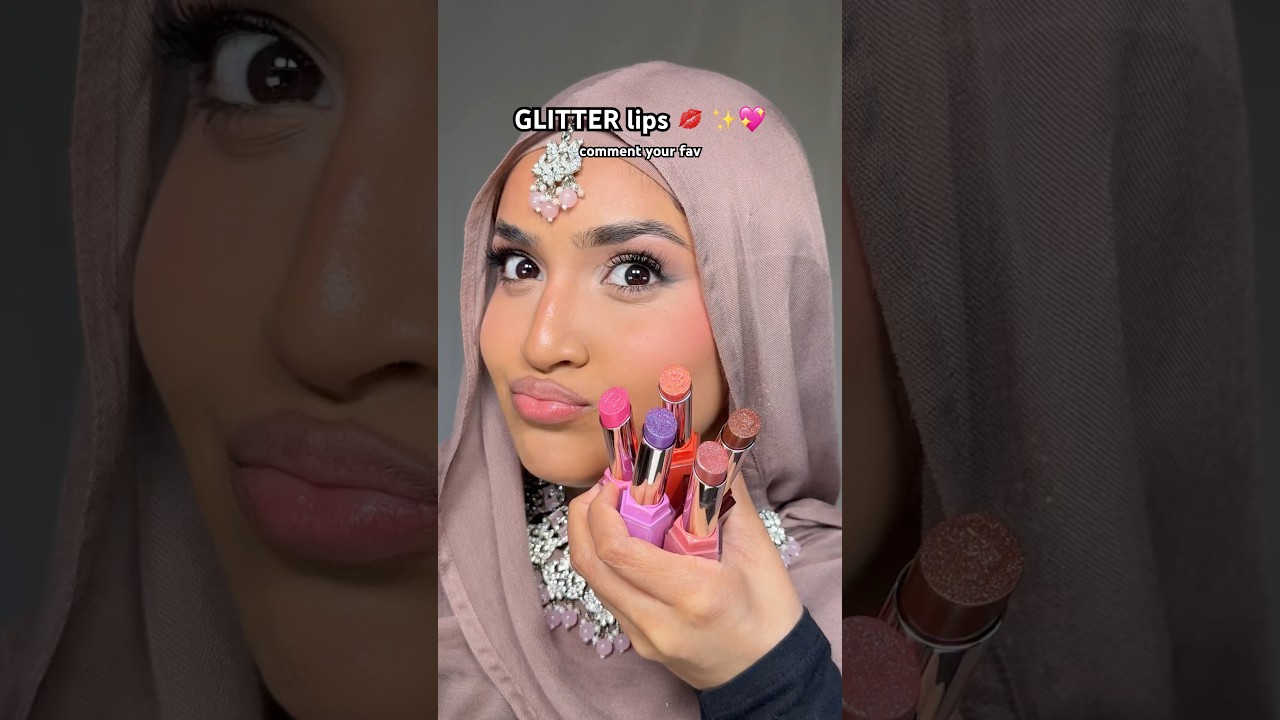 Fenty beauty glitter lipstick swatch 