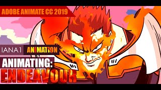 Adobe Animate CC 2019 Tutorial/Timelapse - Animating Endeavour BNHA