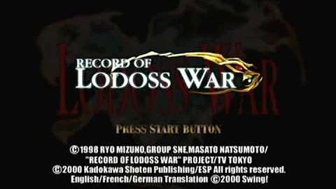 Record of Lodoss War - Intro