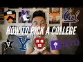 Things I Wish I Knew Before Picking a College | FIND THE BEST FIT FOR YOU