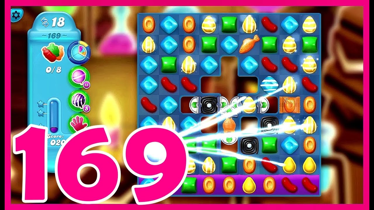 Let's Play - Candy Crush Soda Saga Level 169 - YouTube