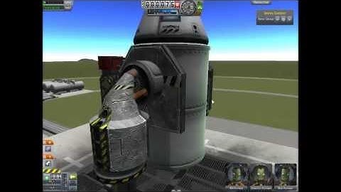 Infernal Robotics parts test, VTOL Rotatrons