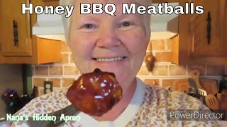 Honey BBQ Meatballs