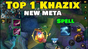 Khazix Tốc chiến | Top 2 Khazix | Meta Khazix mang TỐC HÀNH với lối tiến hóa mới đang hot ở Top rank