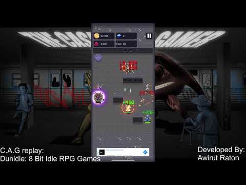 Dunidle: 8 Bit Idle RPG Games Replay - The Casual App Gamer