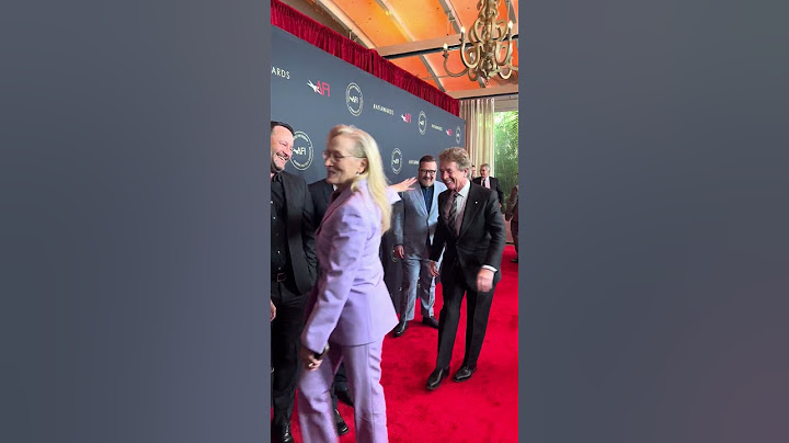 Meryl Streep and Martin Short at AFI Awards 2023