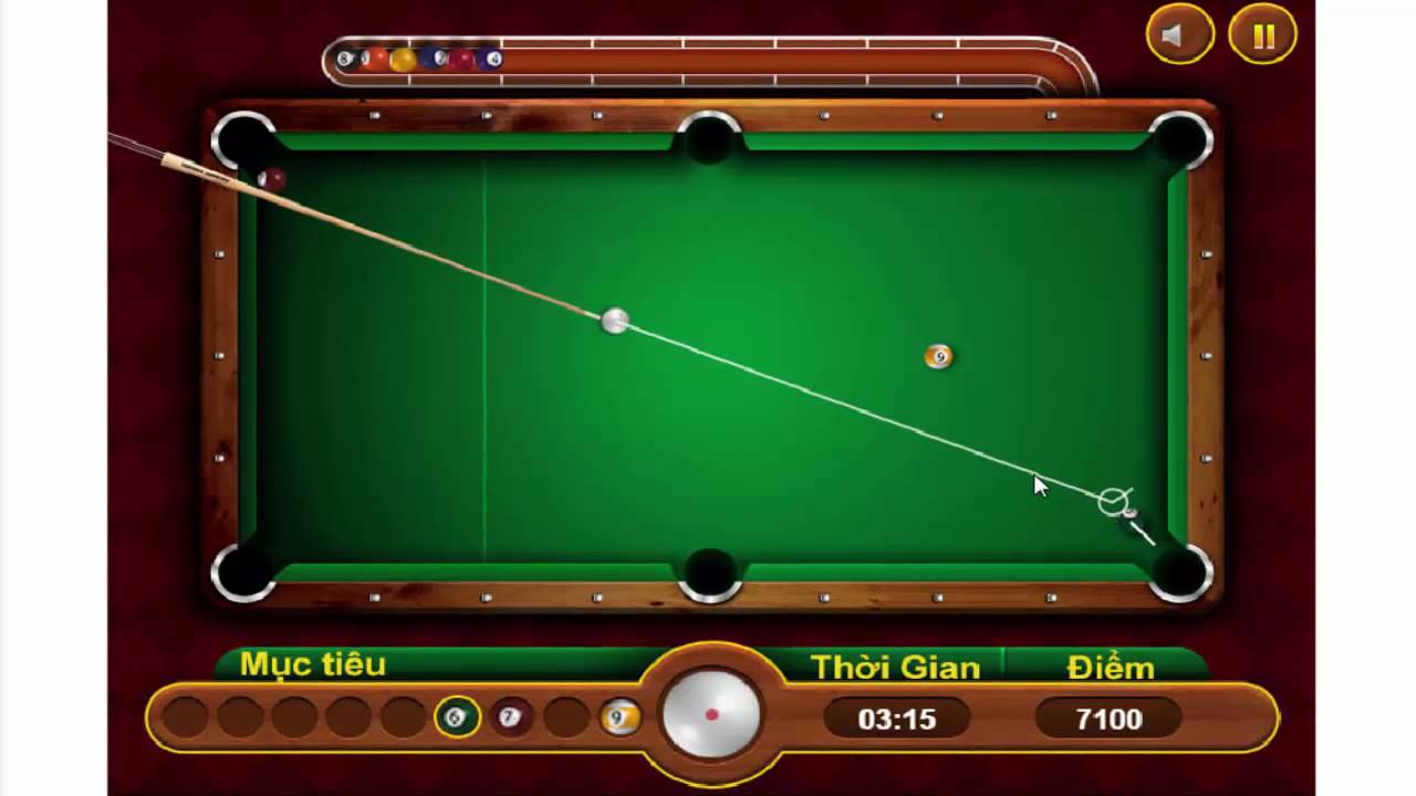 Game Bi A Tốc Độ - 9 Ball Pool - Game Vui