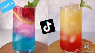 Fancy Refreshing cocktails on tiktok that you have to try this summer (sike this quarantine)🍹🍸 🍹🍸🥂🥂