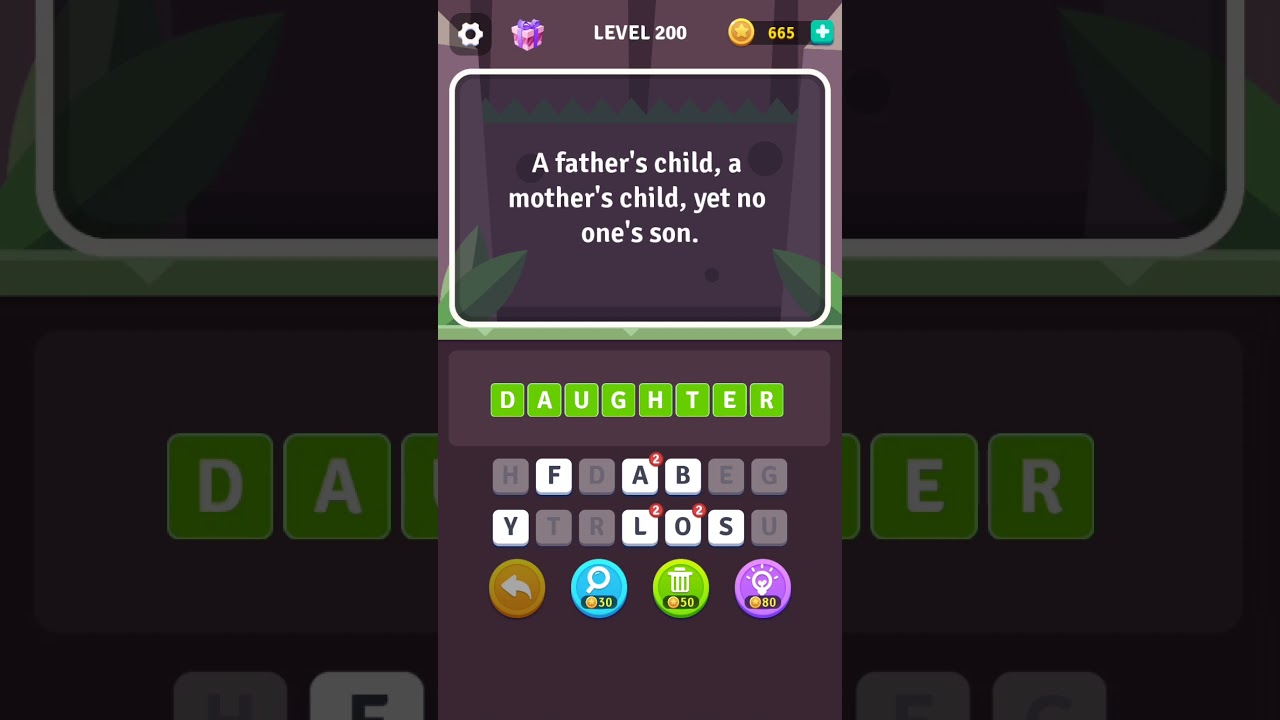 Brain Boom Word Riddles Quiz Level 200